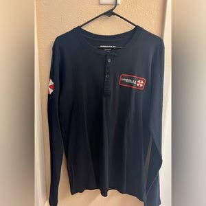 Long Sleeve Resident Evil Umbrella Corp T-Shirt